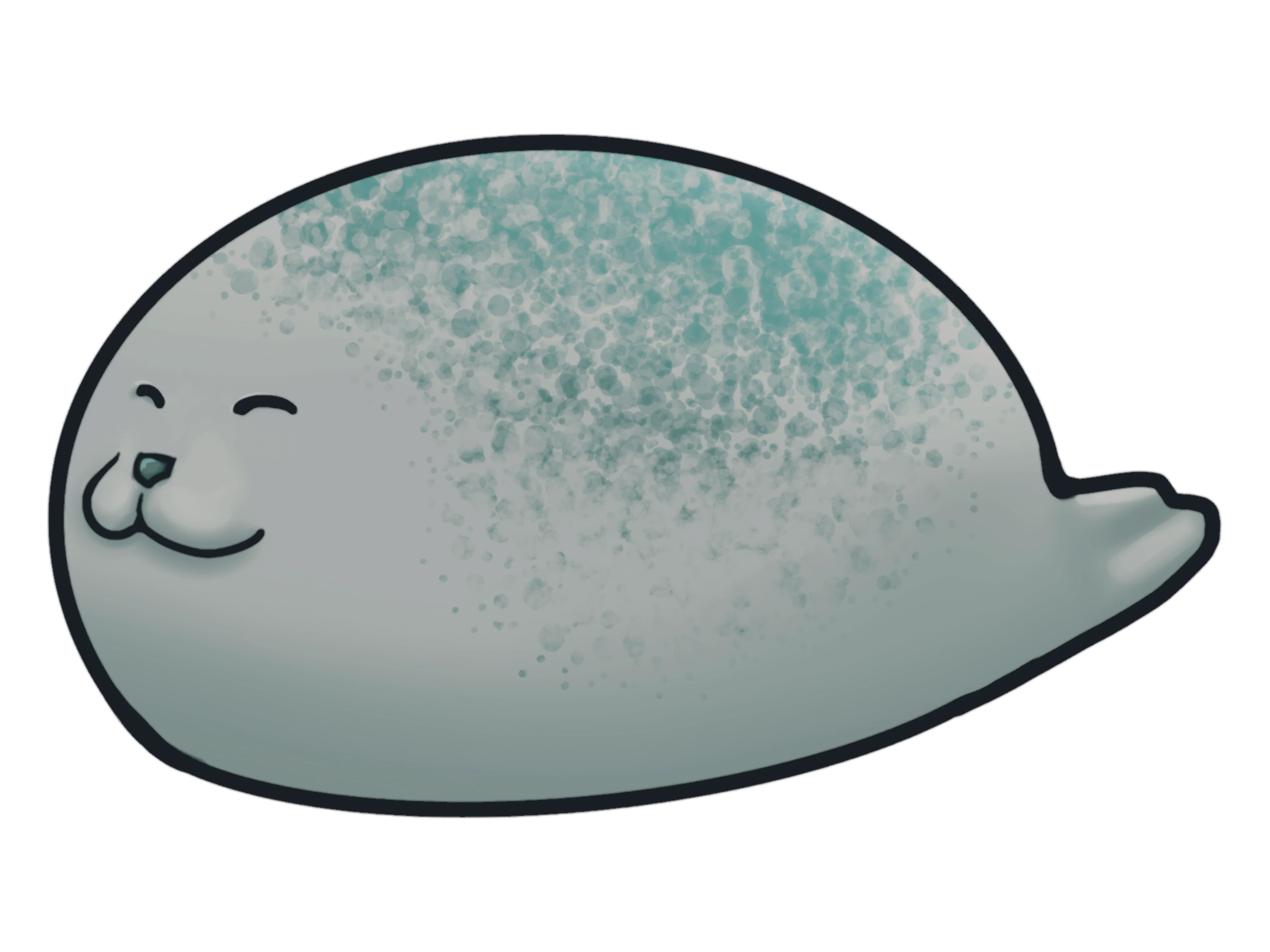 Foca ilustrada, mascota de SummArte